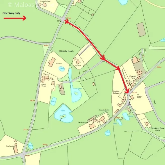 Oldcastle one way system 3