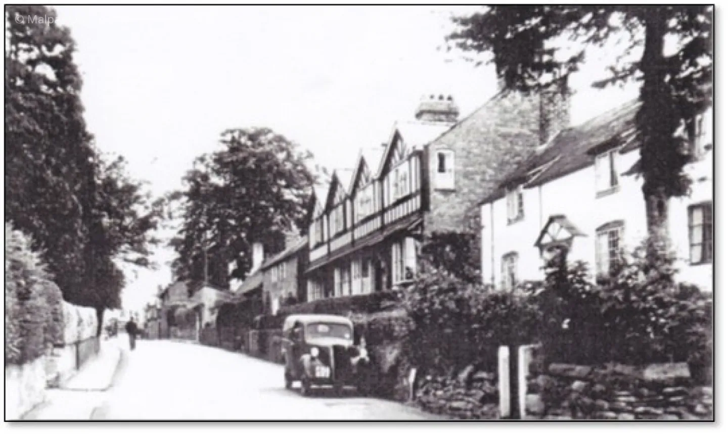 Church Street with Yew Tree Cottage