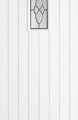 Hardwood Cottage Glazed 1L Primed White