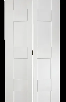 White Shaker 4P Bi Fold