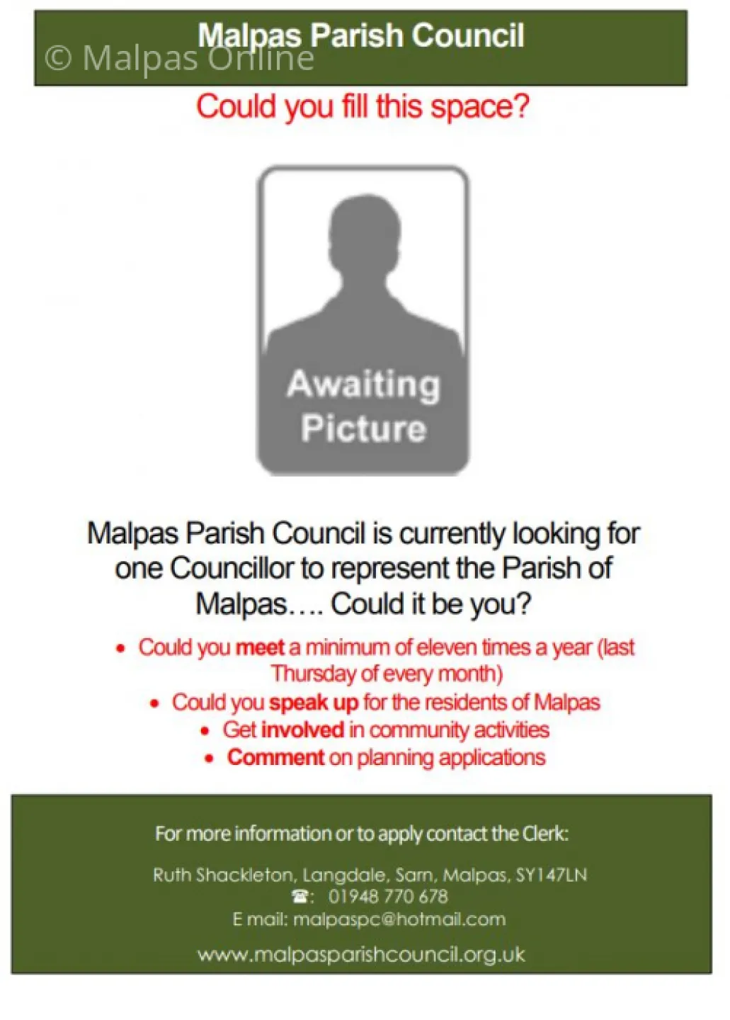 Council Vacancy
