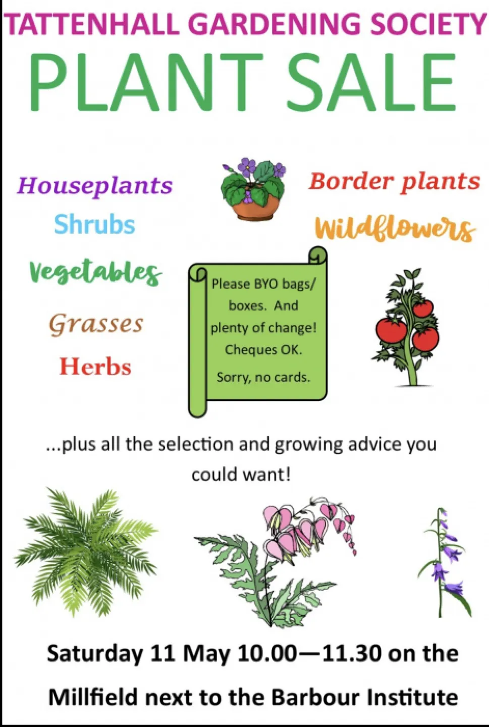 Plant sale