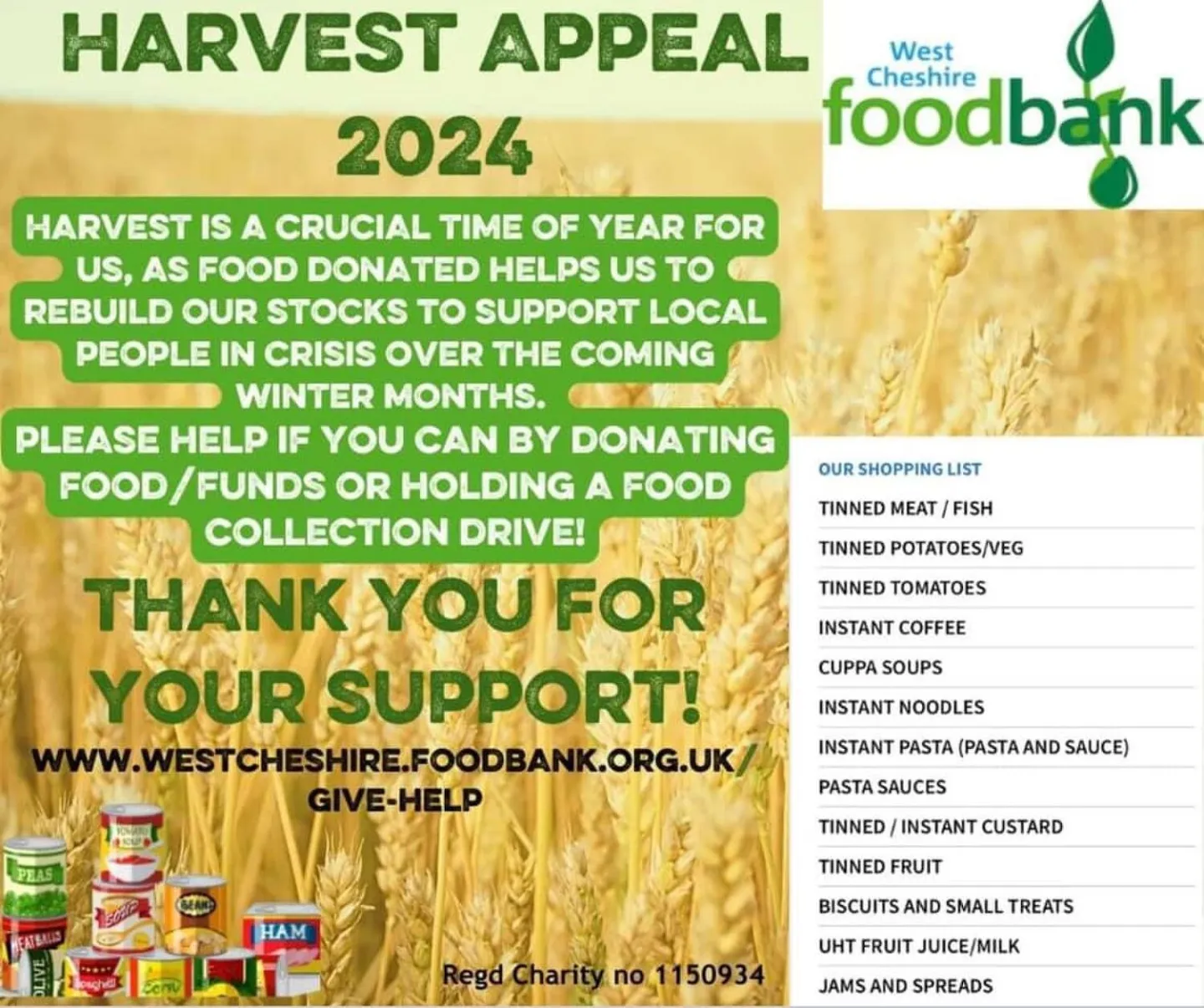 Harvest Appeal 2024