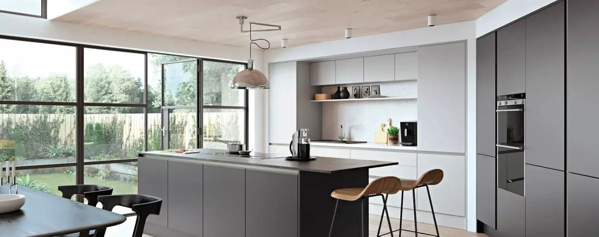 Alku Modern Handleless Matt Ki