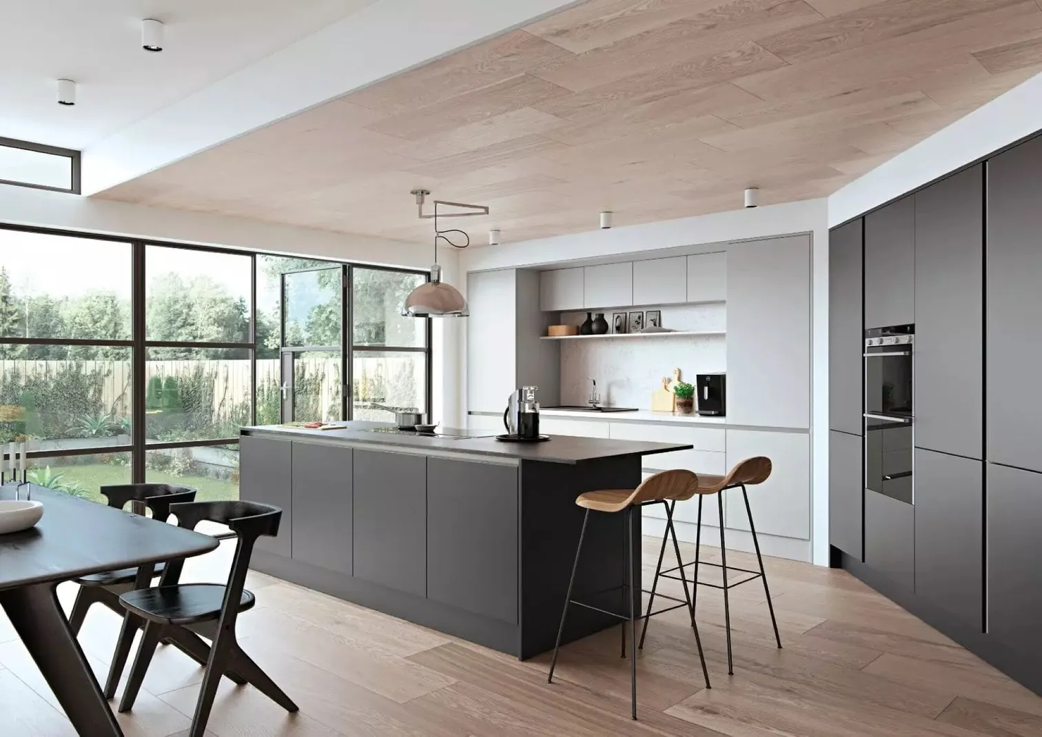 Alku Modern Handleless Matt Ki