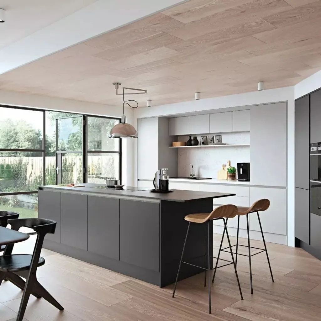 Alku Modern Handleless Matt Ki
