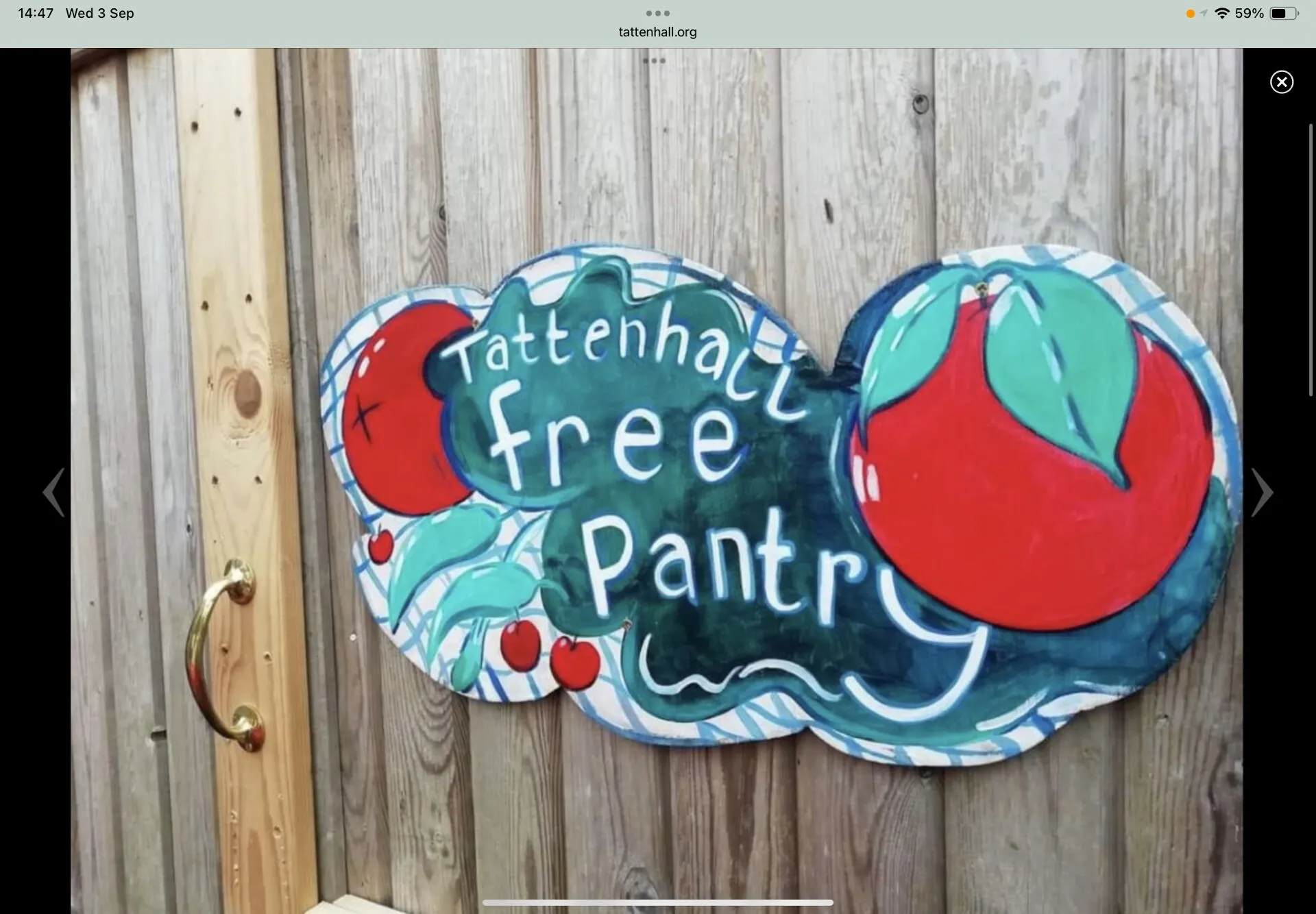Tattenhall Free Food Pantry