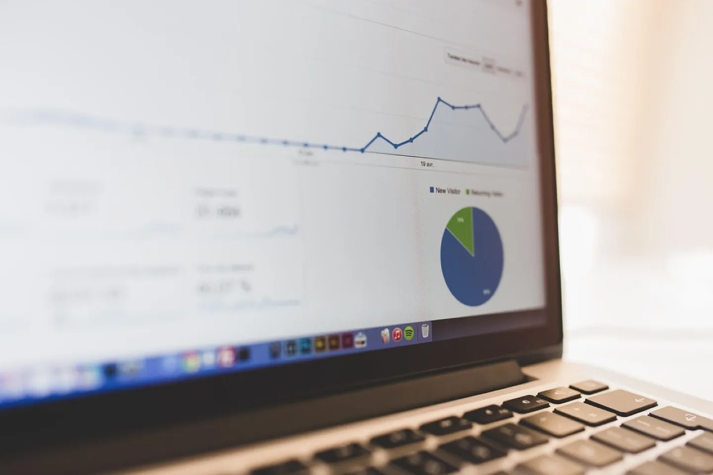 Computer, summary, chart, business, seo