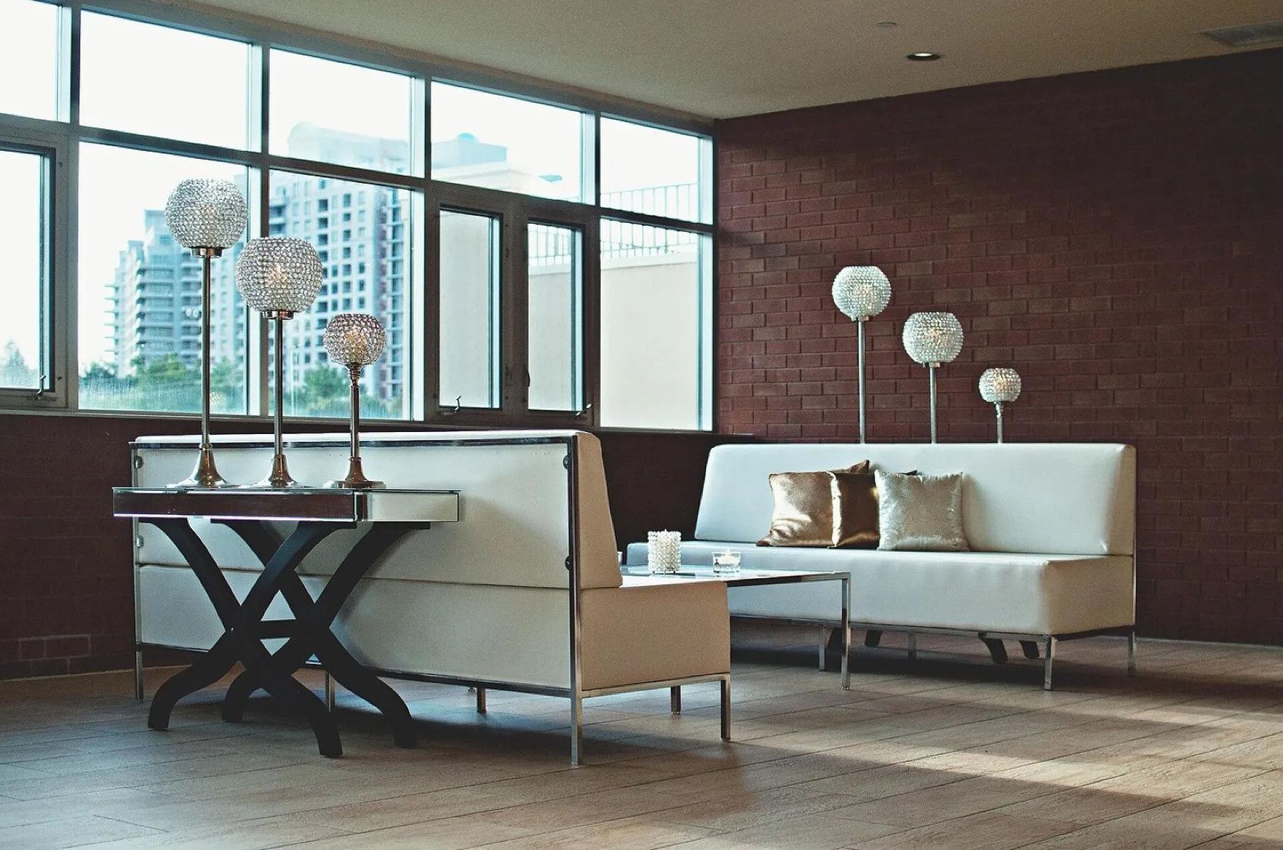 Apartment, living room, couch, contemporary