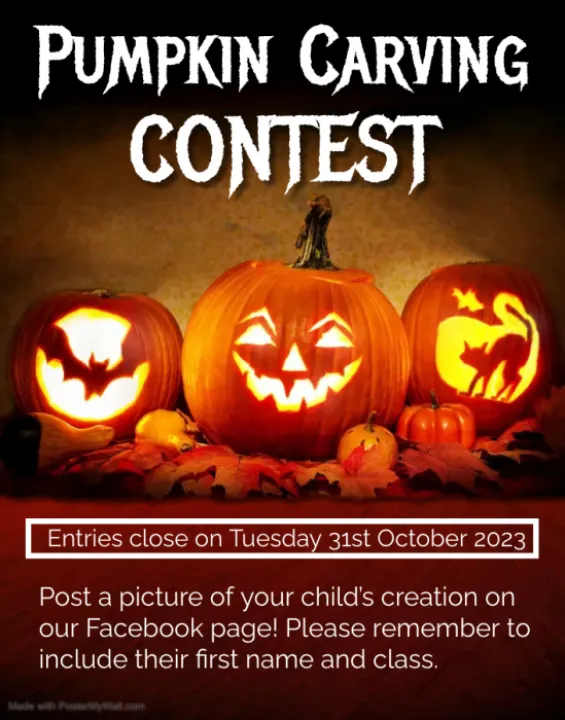Pumpkin Carving Contest Flyer