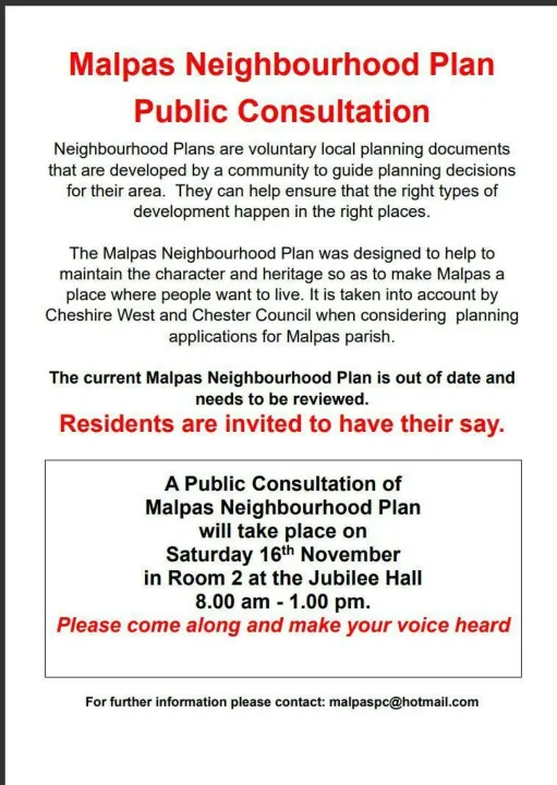 Neighbourhood Plan Consultation