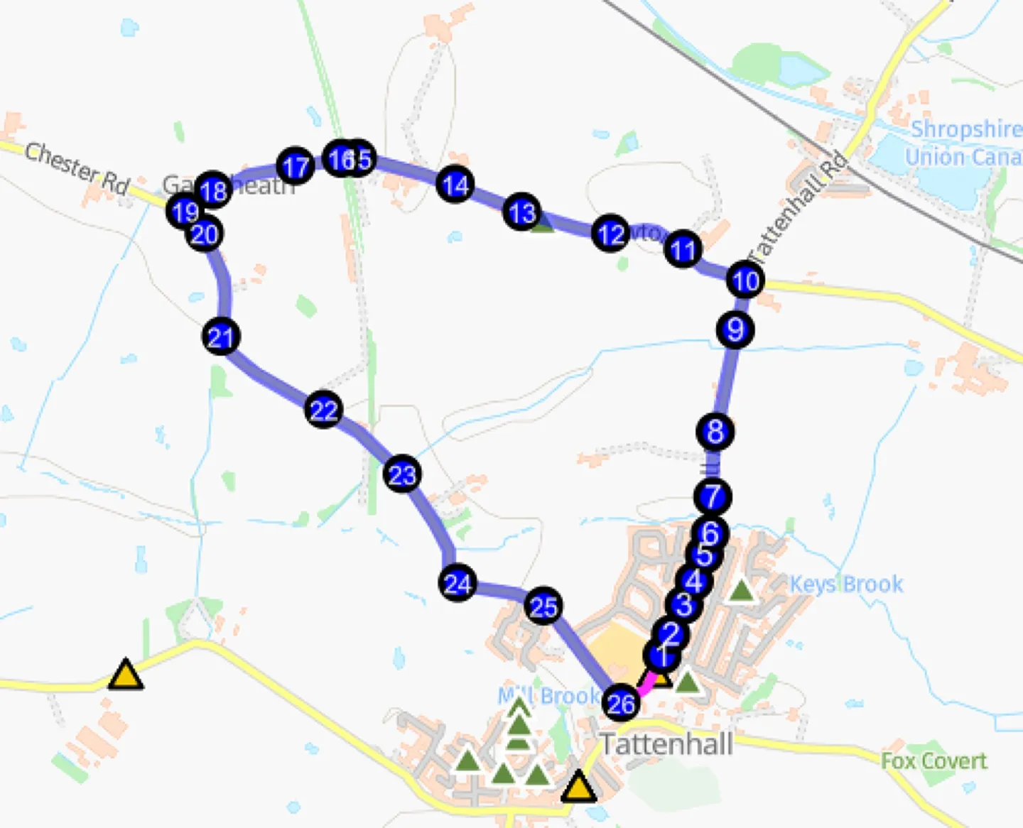 Tattenhall Online &ndash; Tro8625 Tattenhall Road Tatten