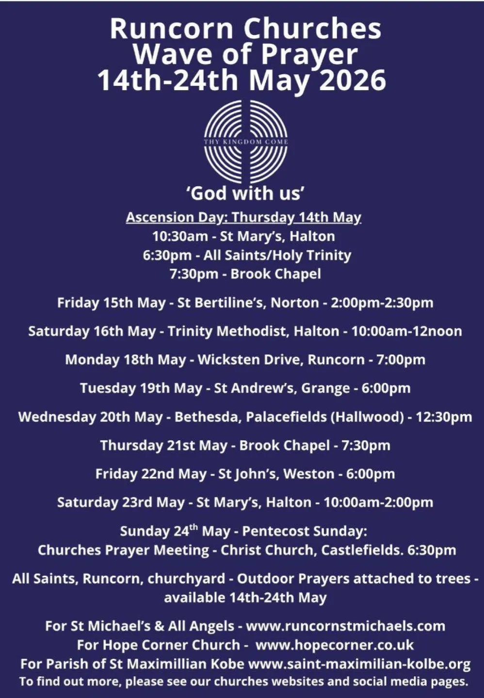Runcorn Wave of Prayer