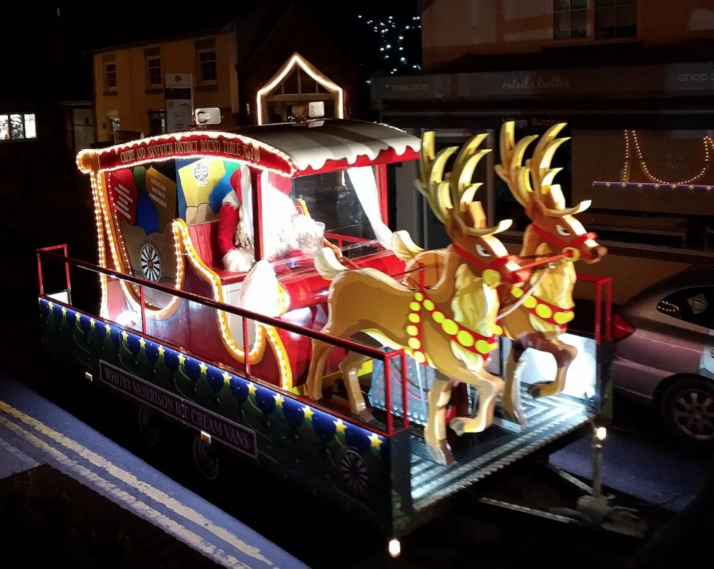 Santa and Sleigh