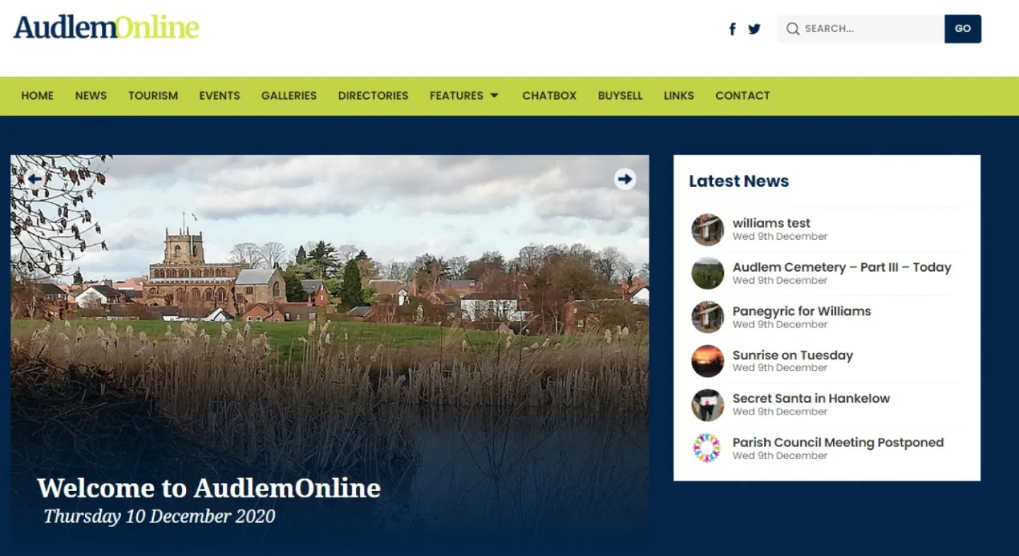 homepage
