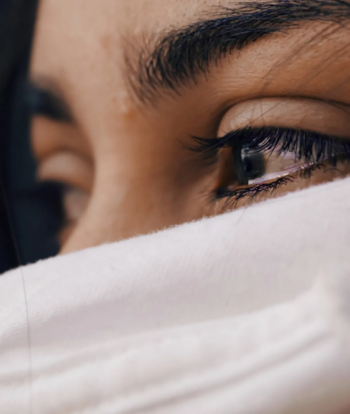 crying female