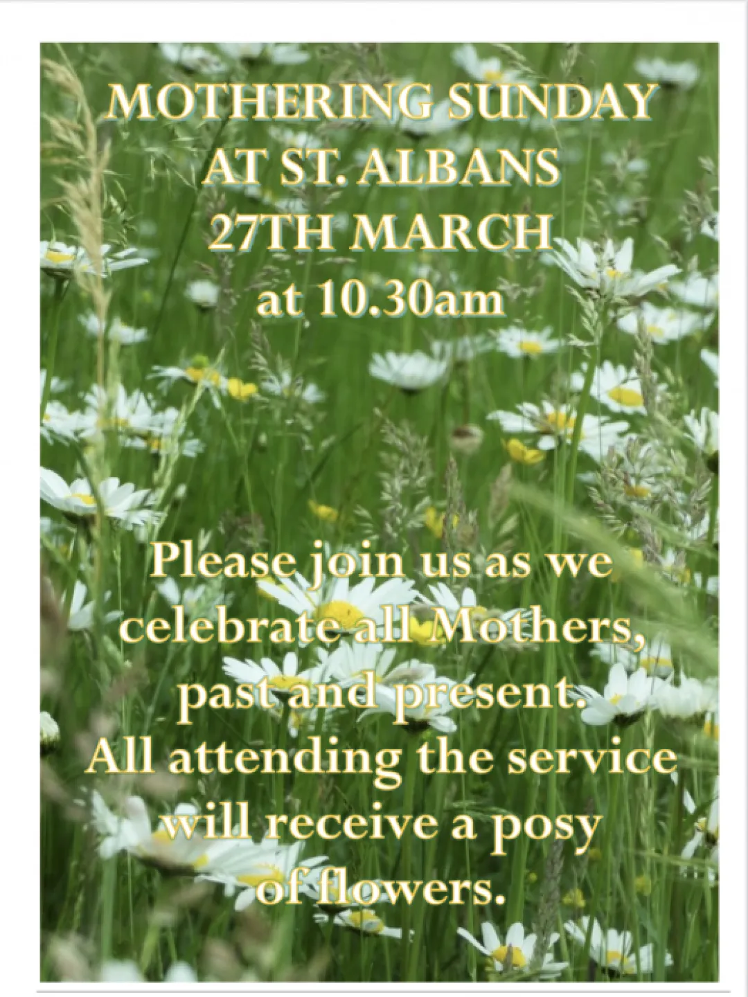 Mothering Sunday