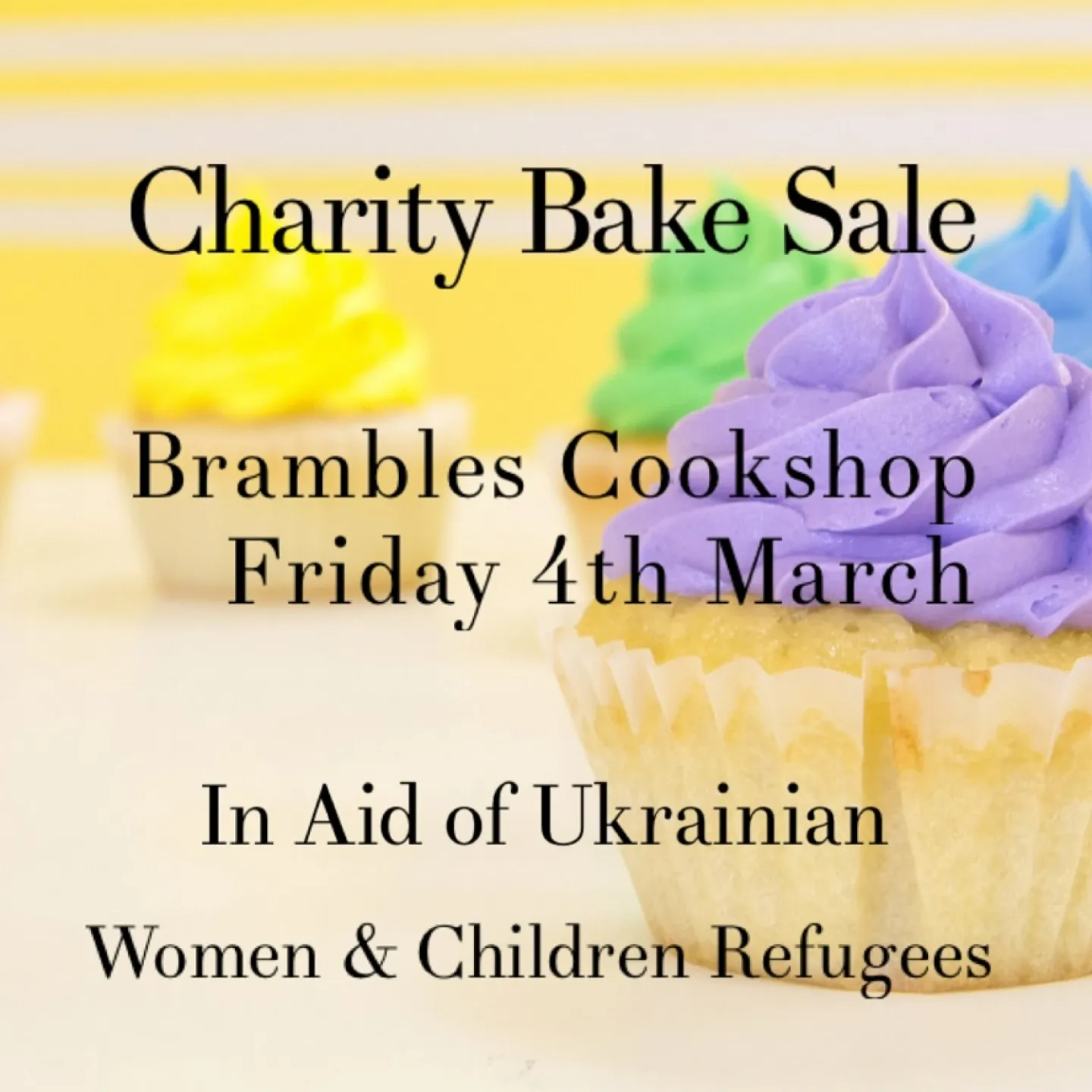 Brambles bake sale
