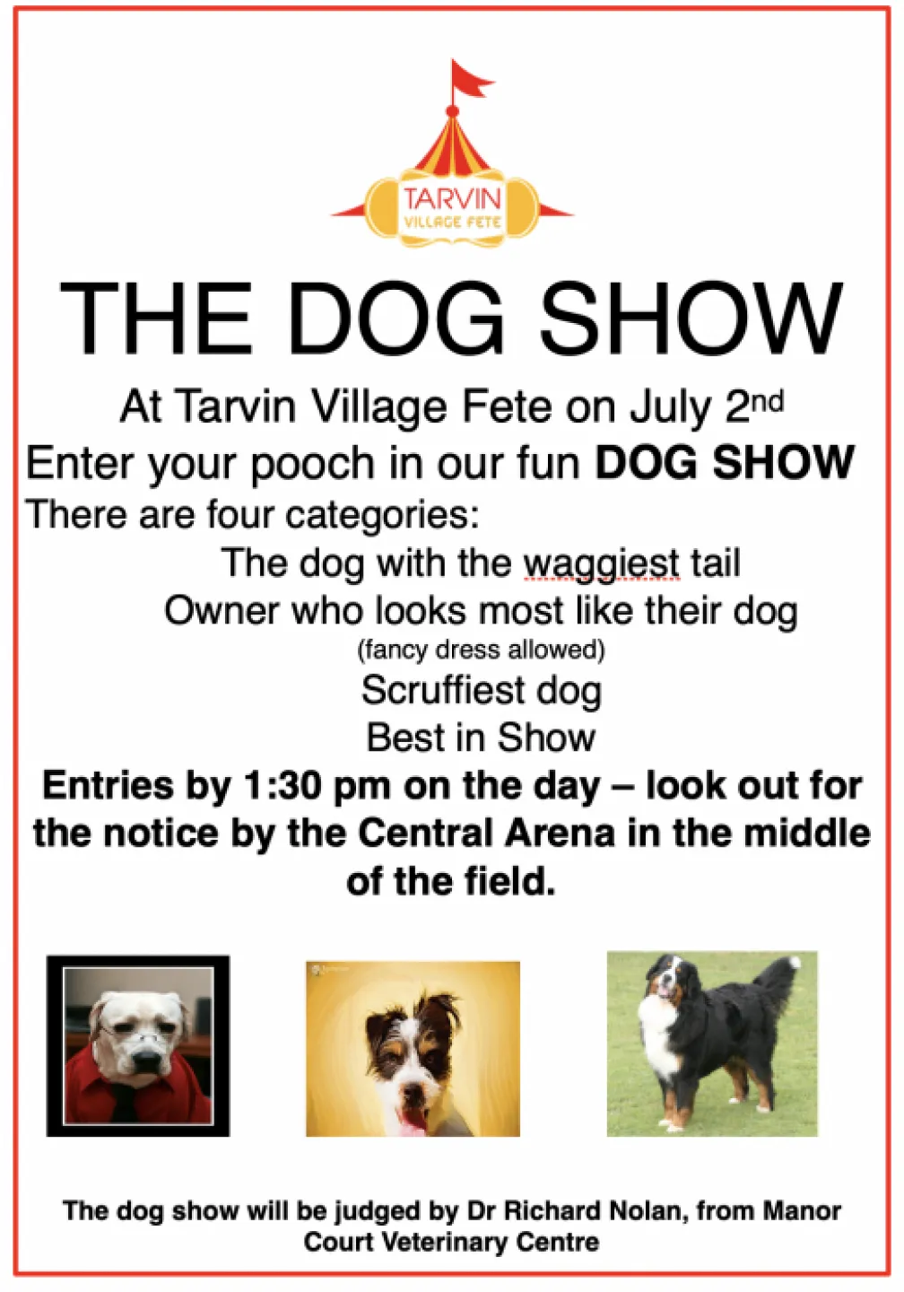 Dog Show Poster Fete 2022