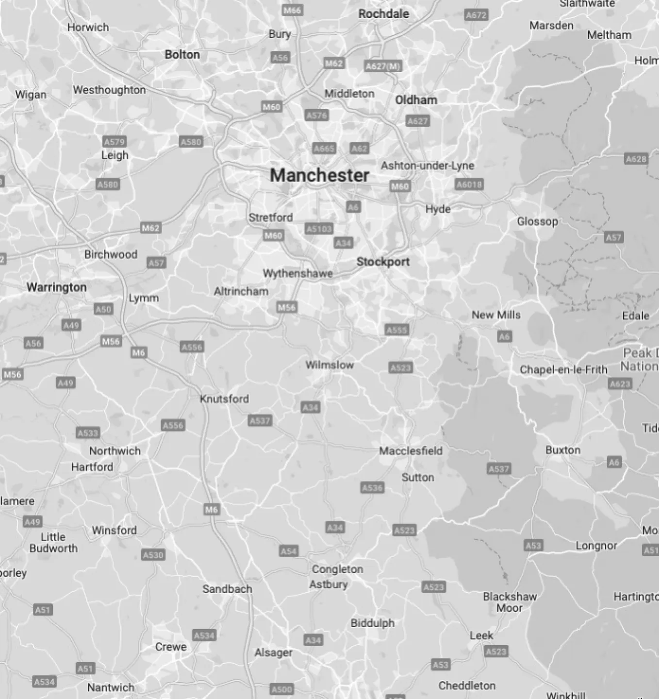 Cheshire Heat Map