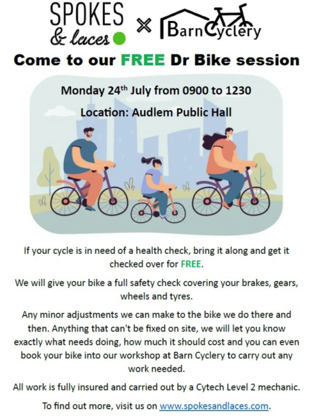 Dr Bike Sesion