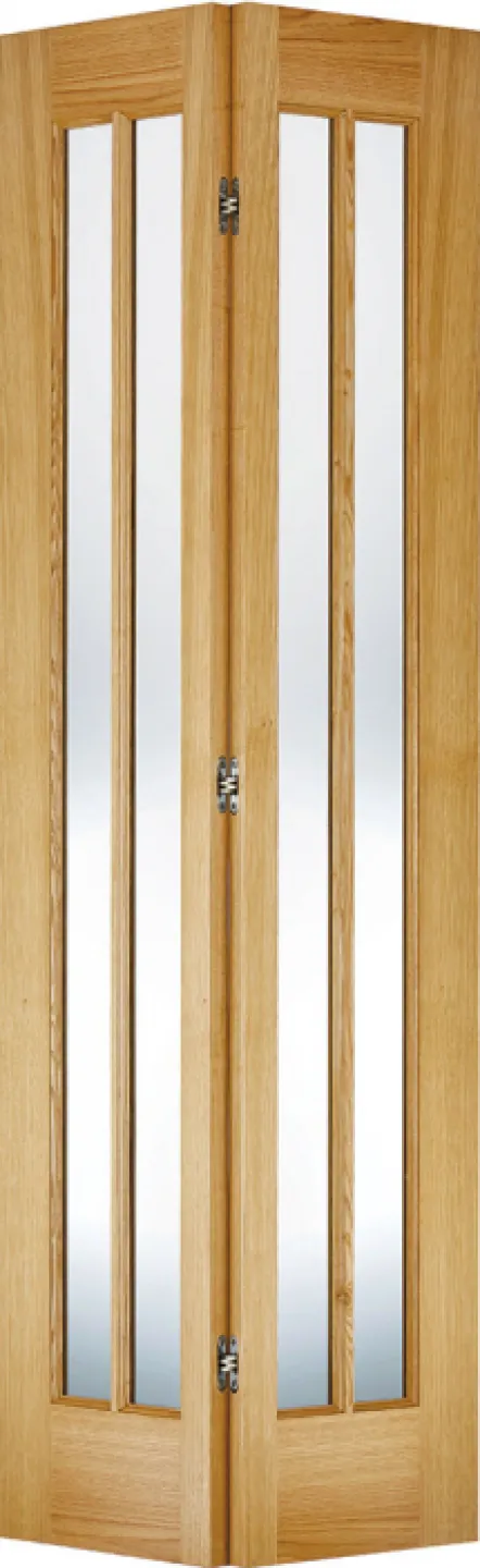 Oak Lincoln 3L Glazed Bi Fold