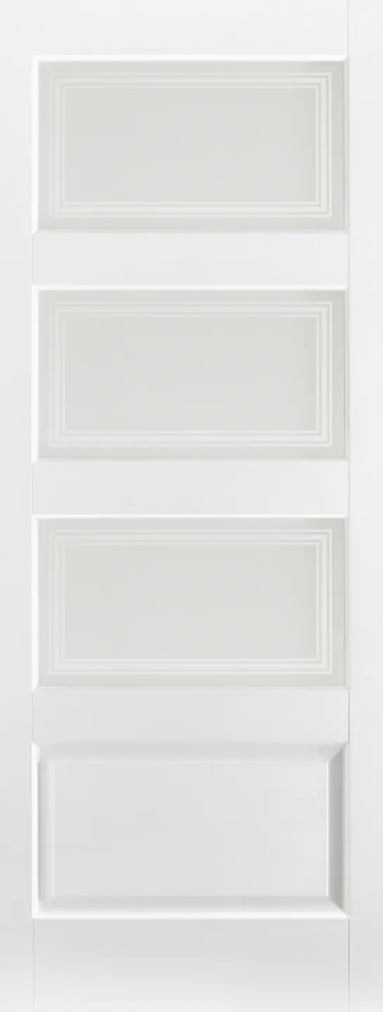 White Contemporary Glazed 3L