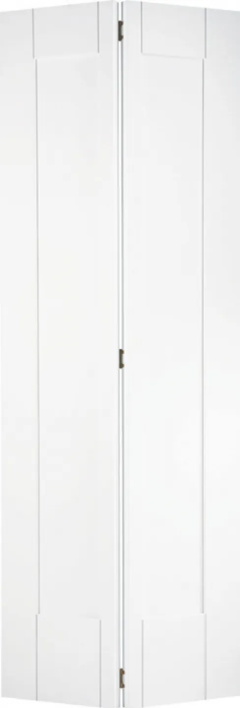 White Shaker 1P Bi Fold