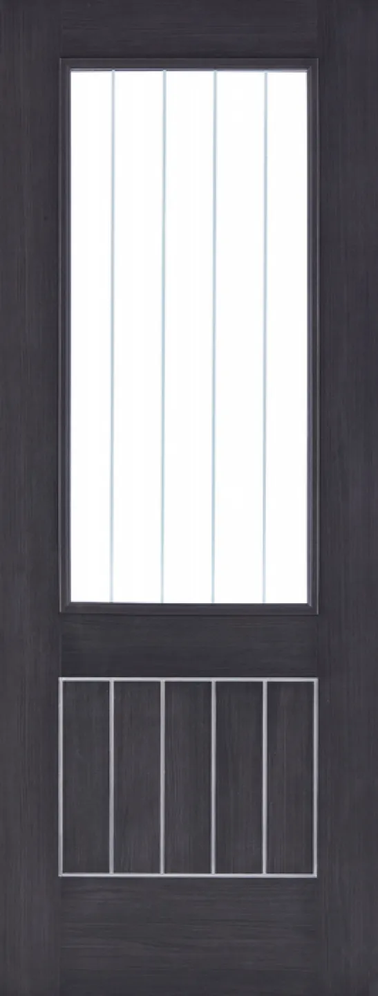 Dark Grey Laminated Mexicano Glazed