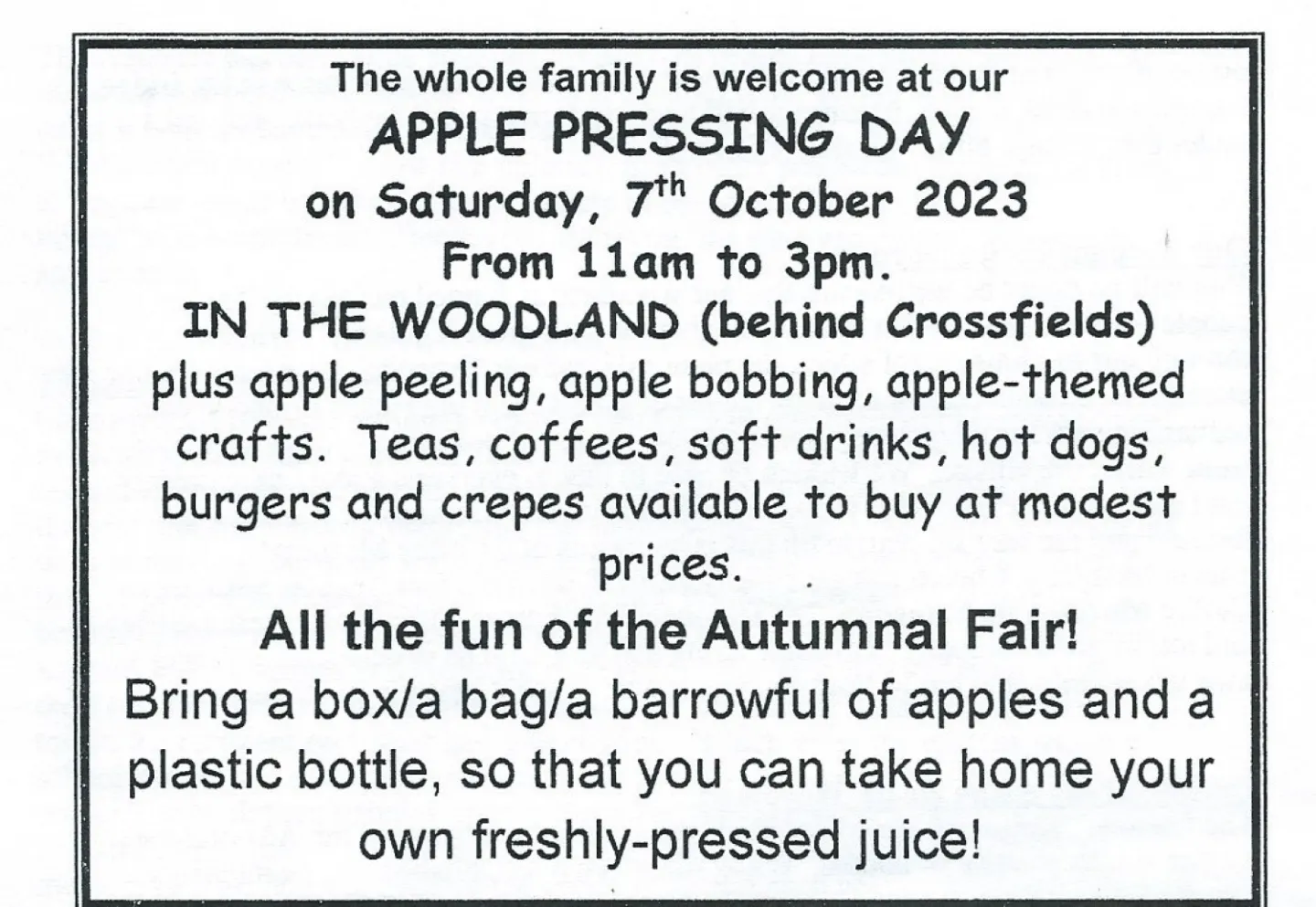 TCW Apple Pressing Day 2023 PhotoScan