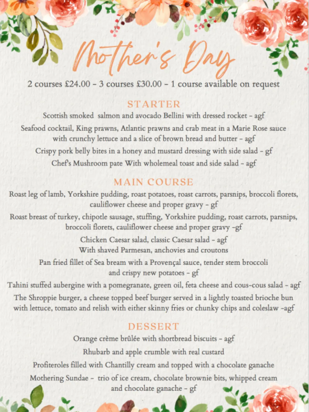 Shroppie Mothering Sunday