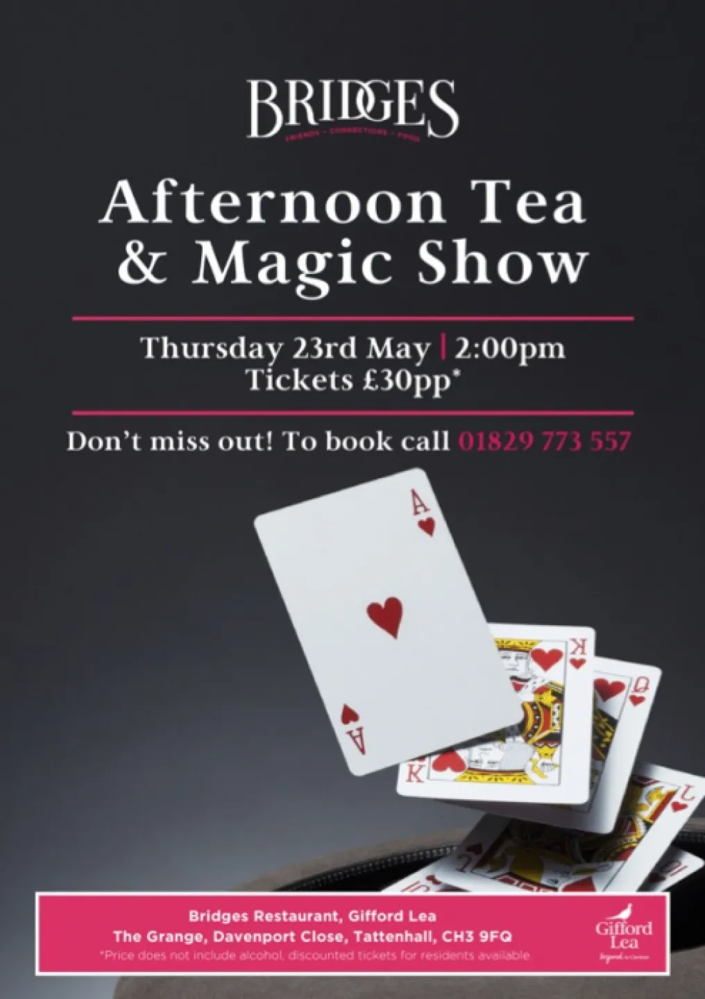 Afternoon Tea  Amp  Magic Show Tattenhall Online