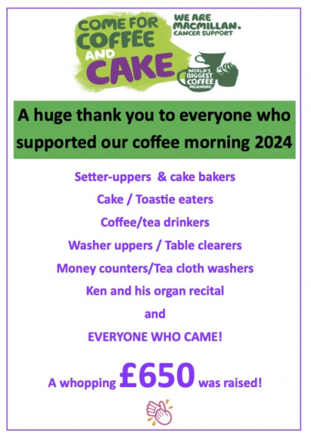 Thank you McMillan 2024