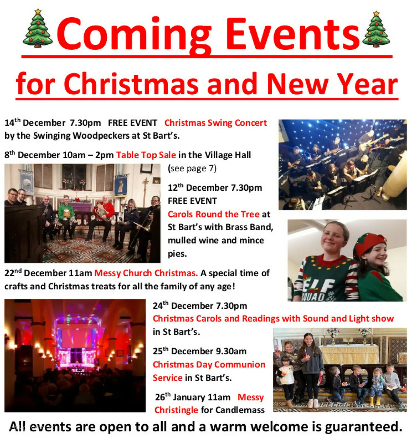 Insight St Barts Events Xmas 2024