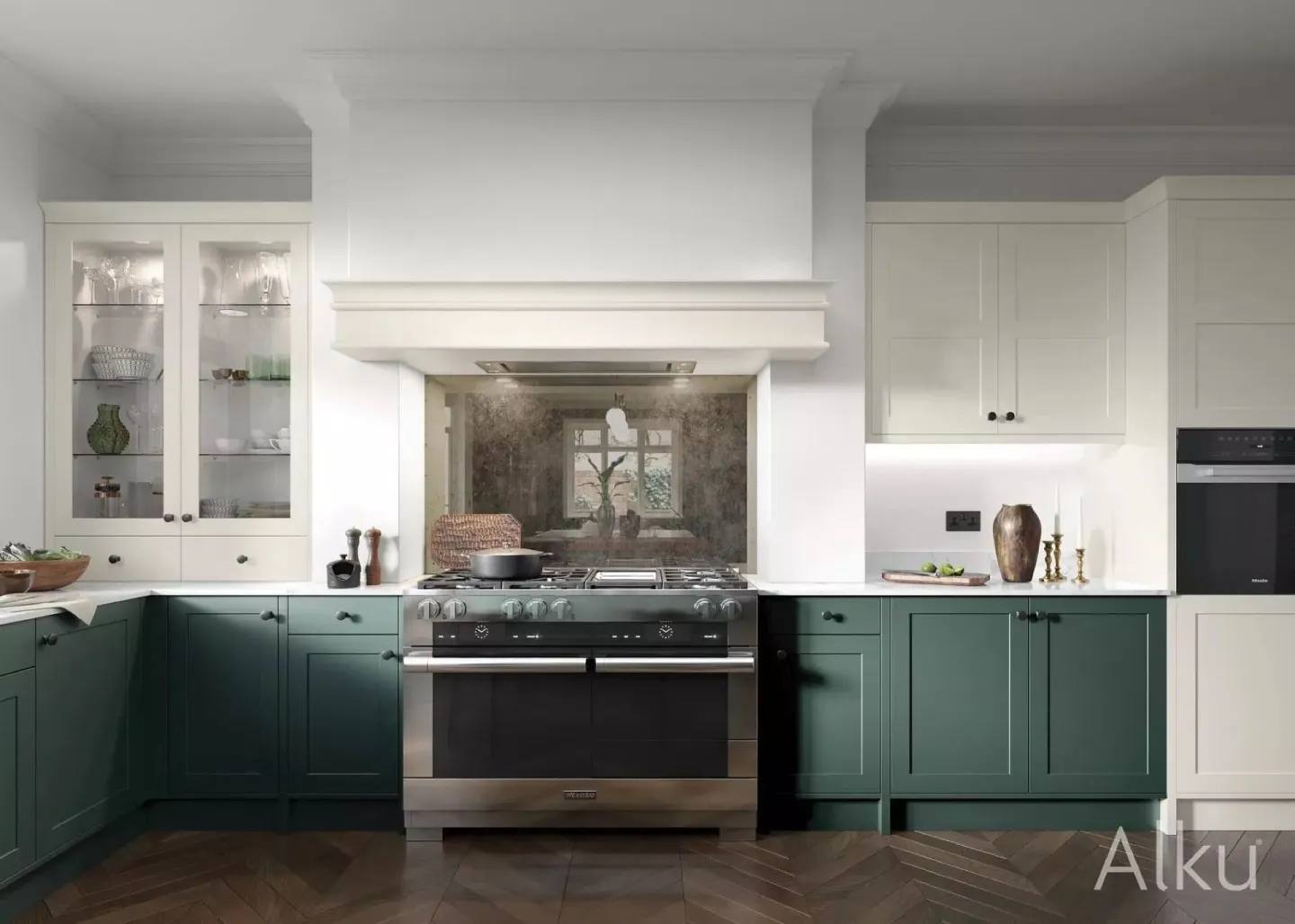 Alku Two Tone Shaker Kitchen