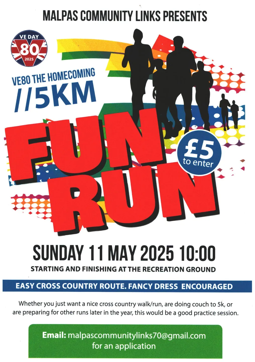 5K Fun Run Flyer