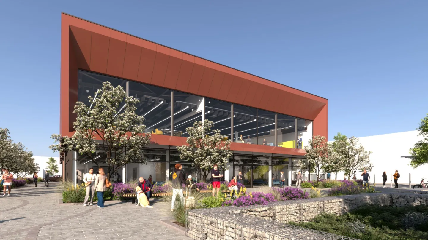 Cheshire Archives Crewe Artist Impression