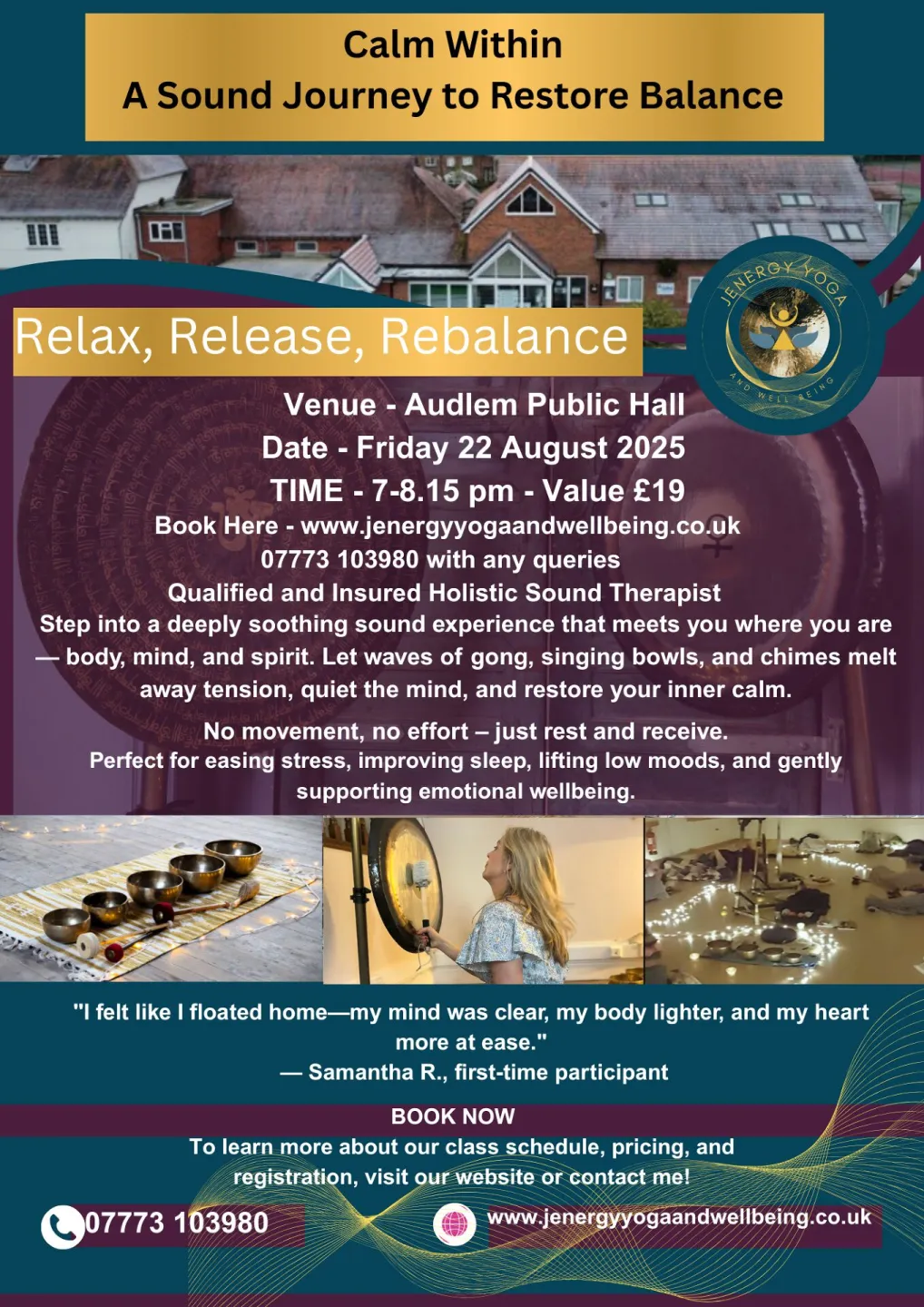 Purple Modern Yoga Class Flyer (7)