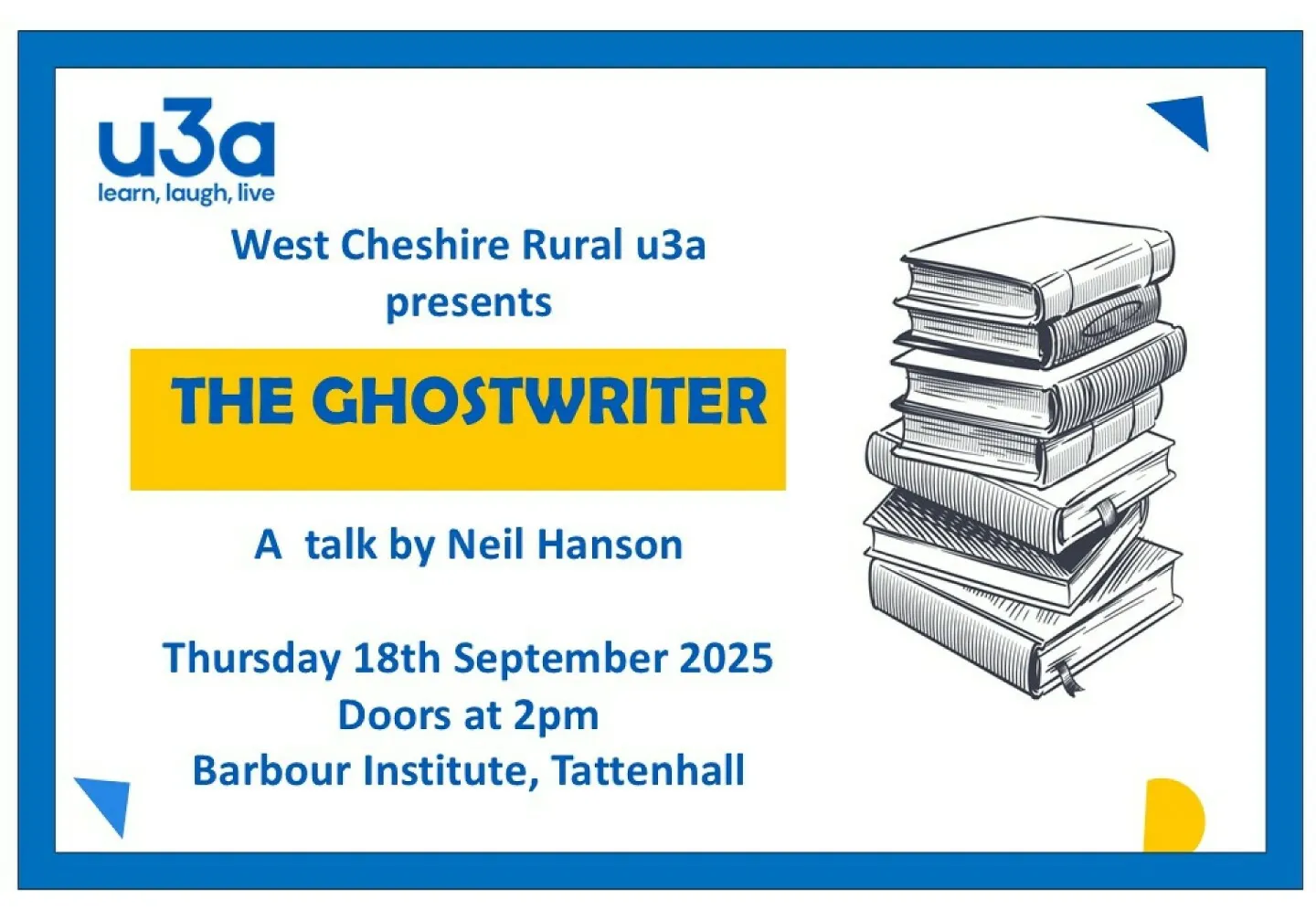 Ghostwriterposter (2