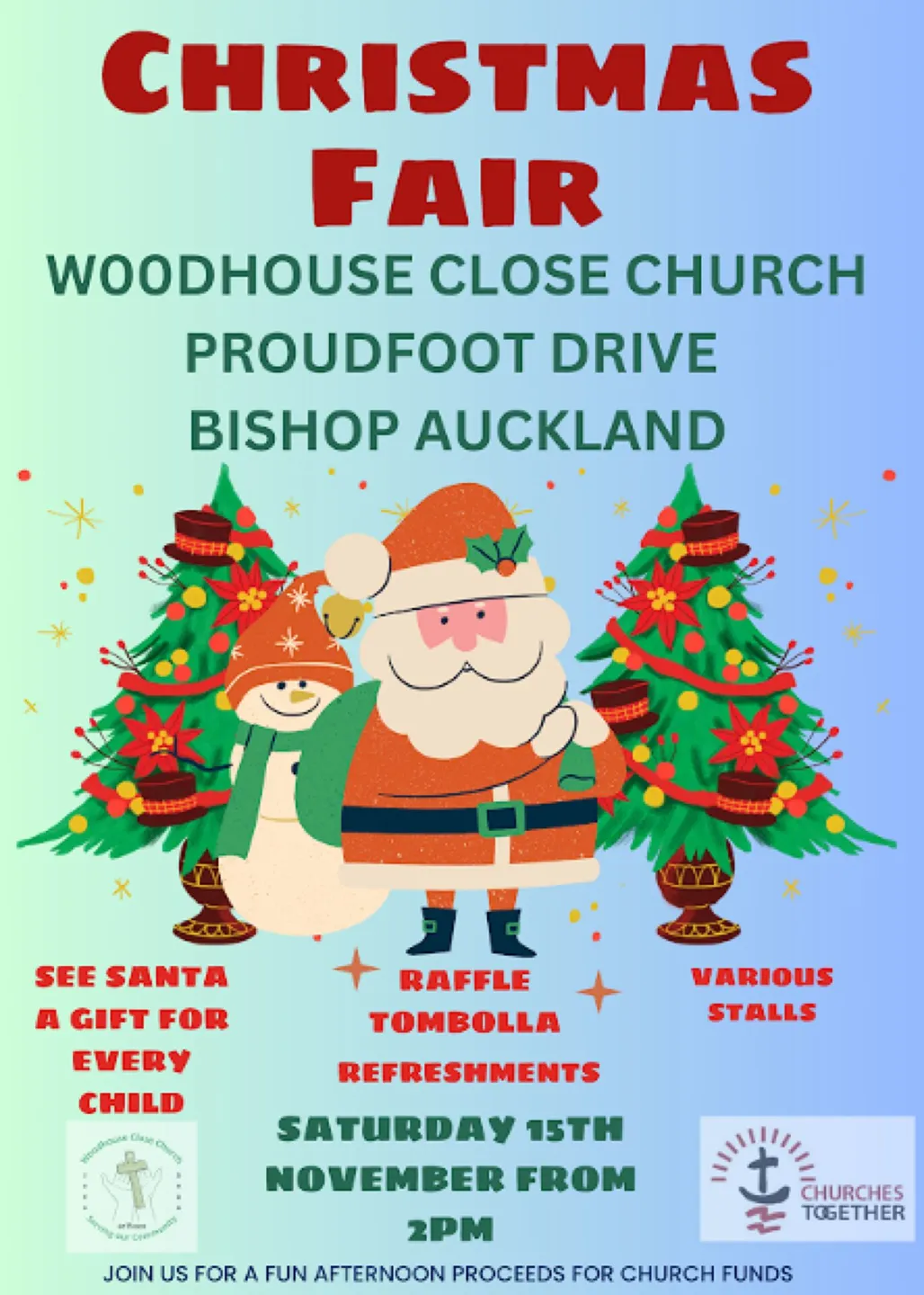 WHC Christmas Fayre 15.11.2025