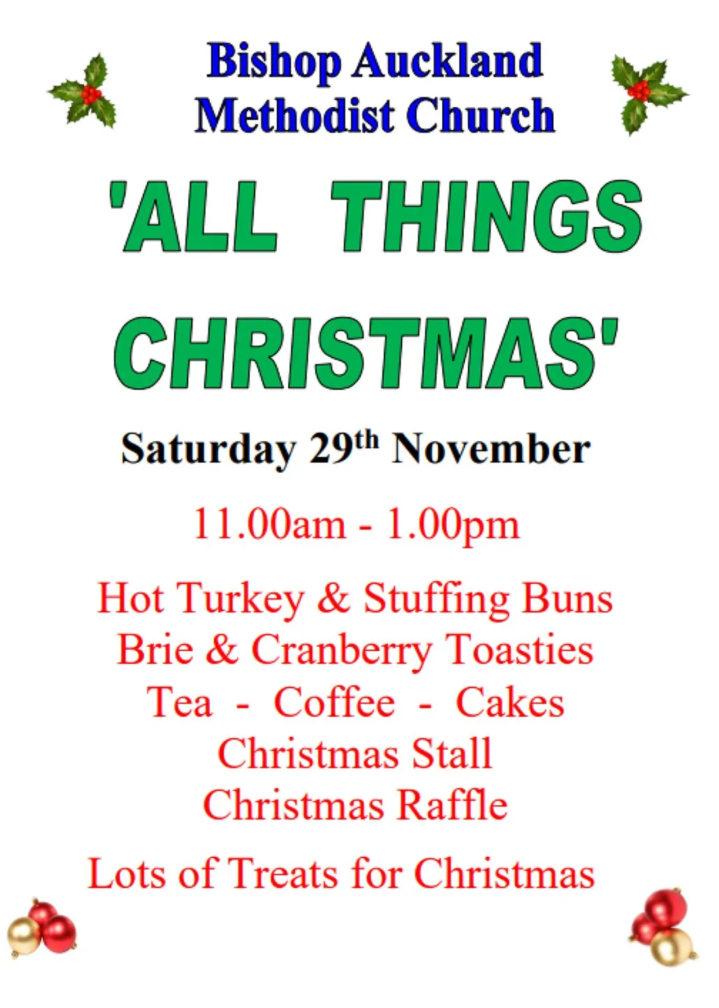 Ba All Things Christmas 29.11.2025