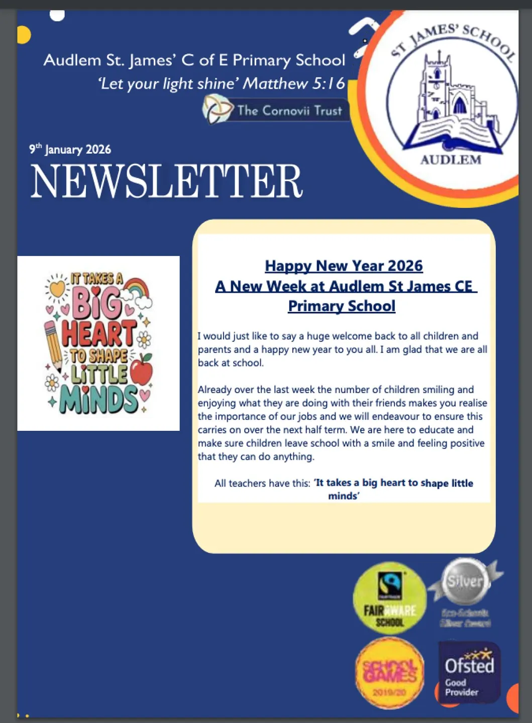 School Newsletter 09/01/26