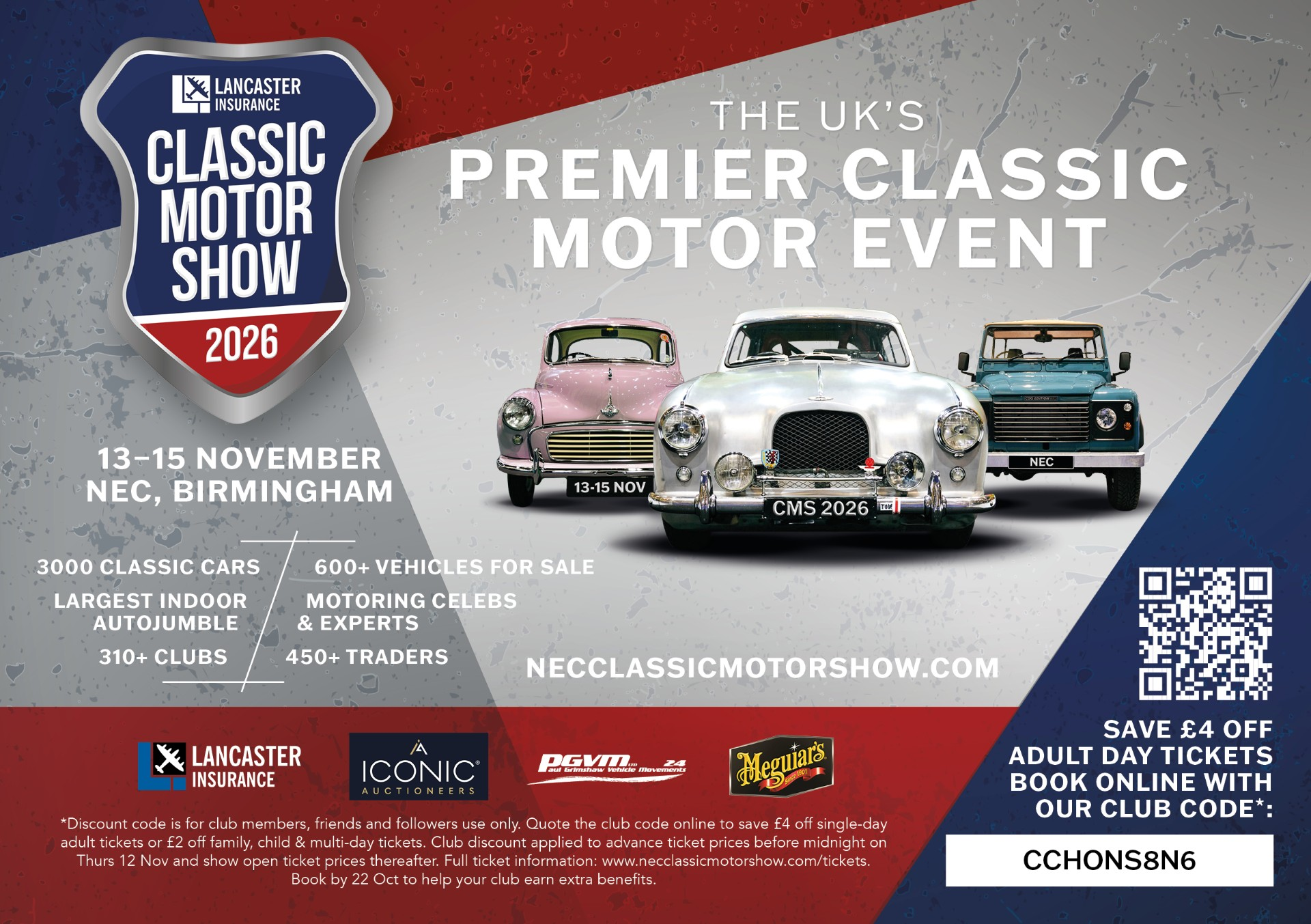Nec Show Advert Code
