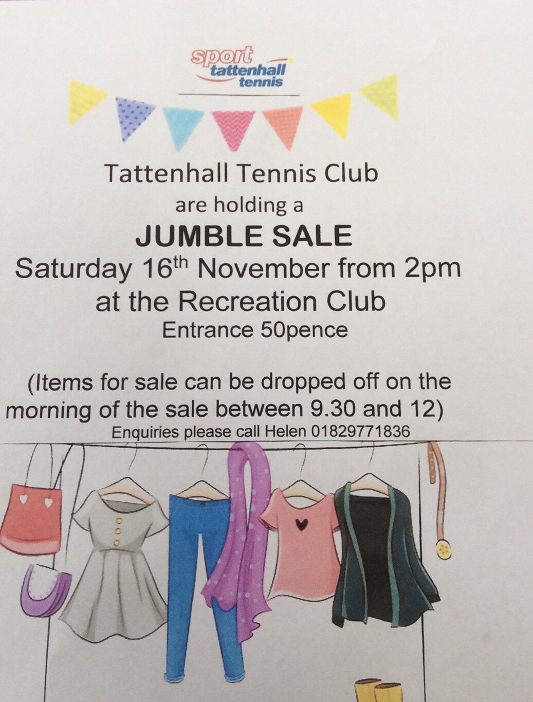 TTC Jumble Sale