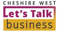 Lets talk Business logo