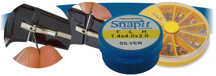 SnapIt Screw Sizes