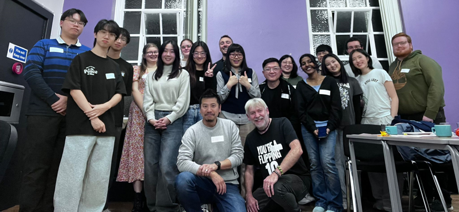 One of the groups that meet at Brunswick Methodist Church