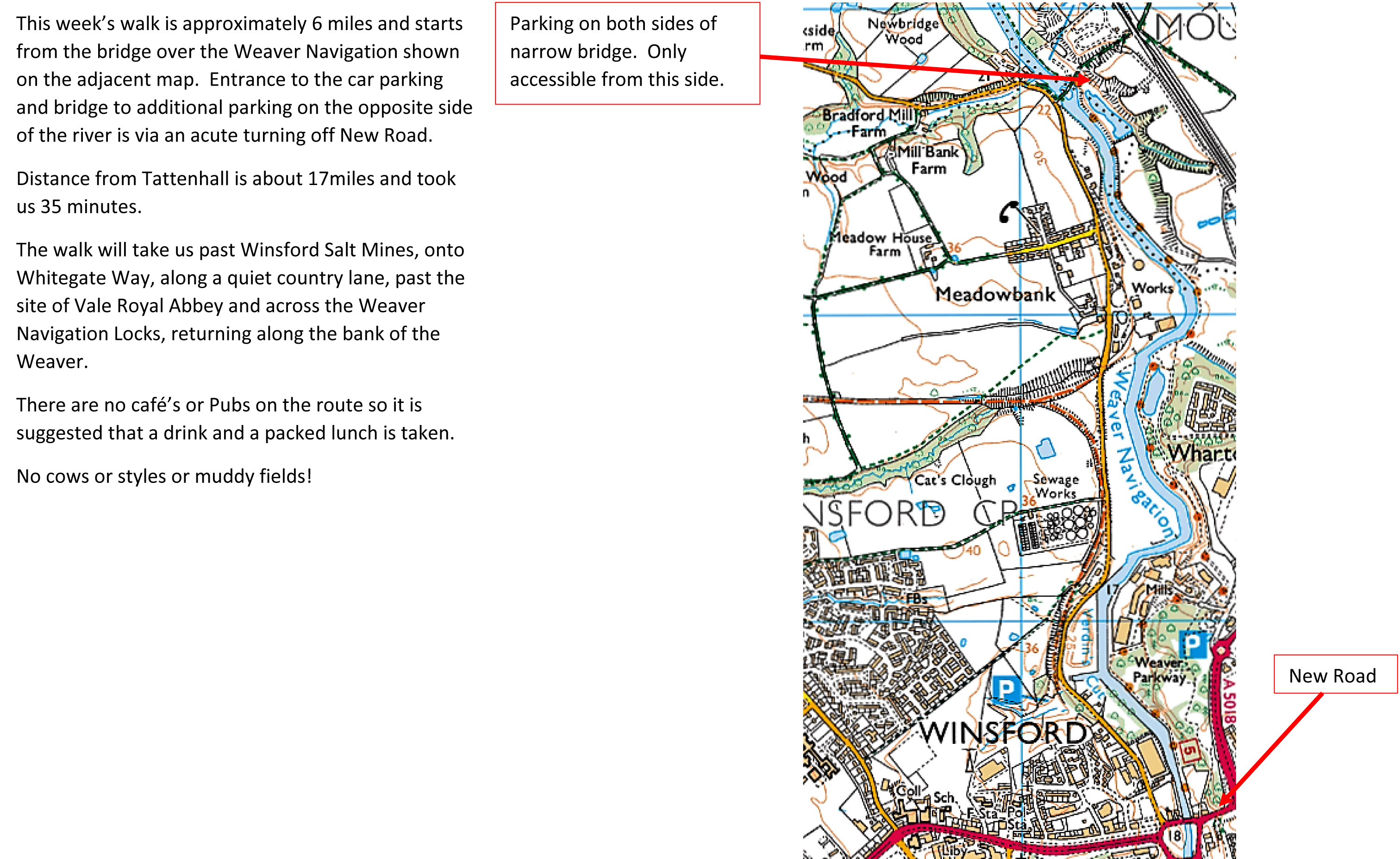 Winsford Route