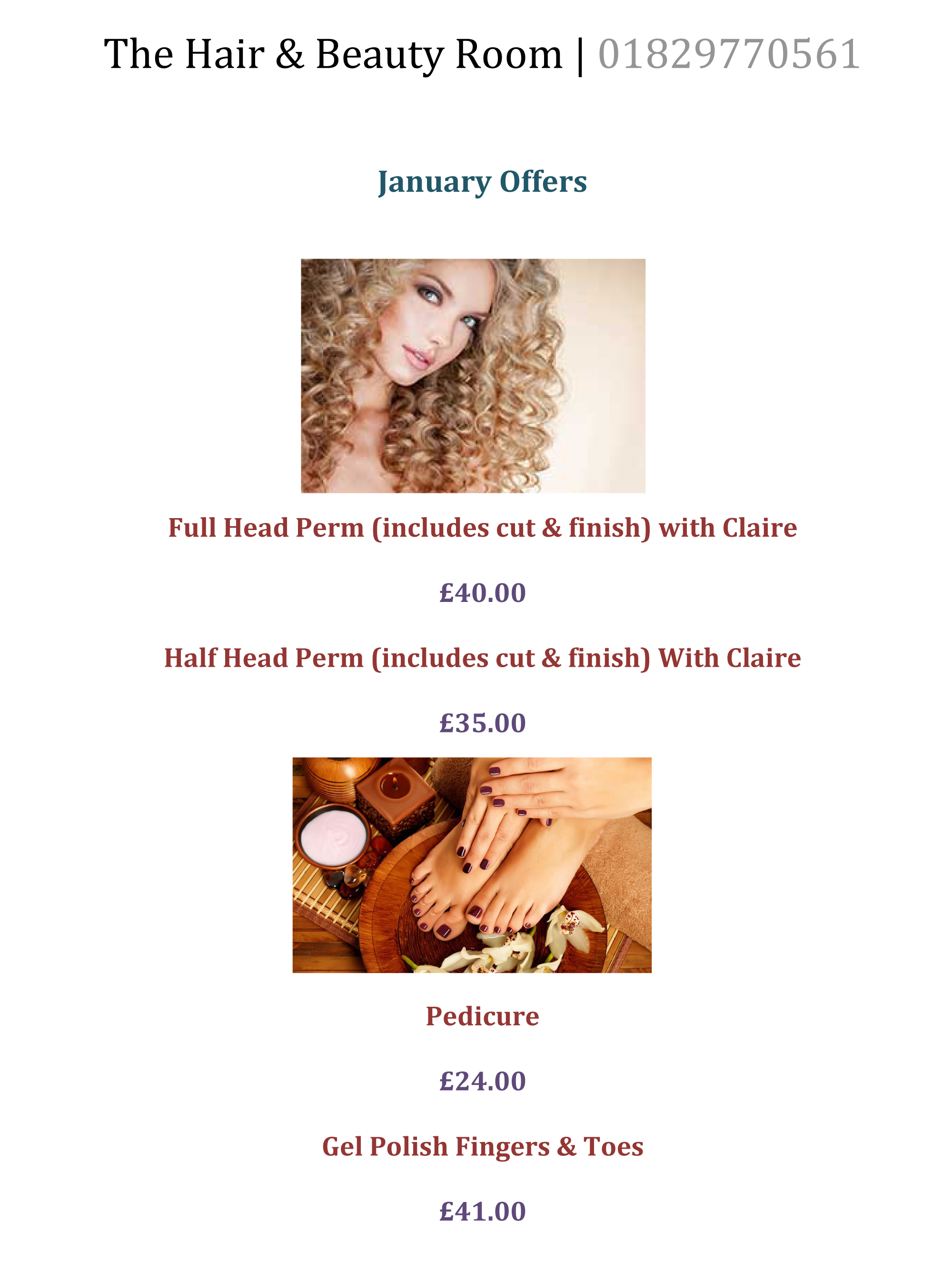 January Offers