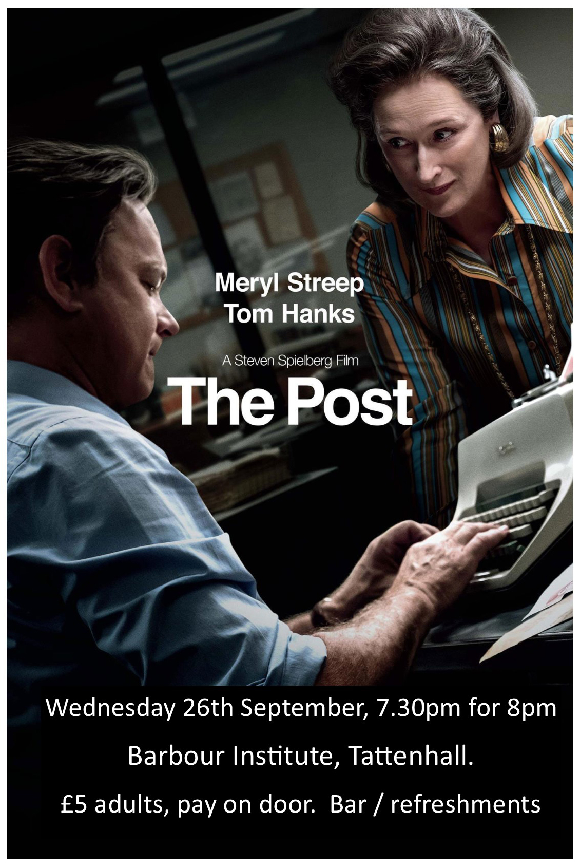 The Post Weds 26 Sept